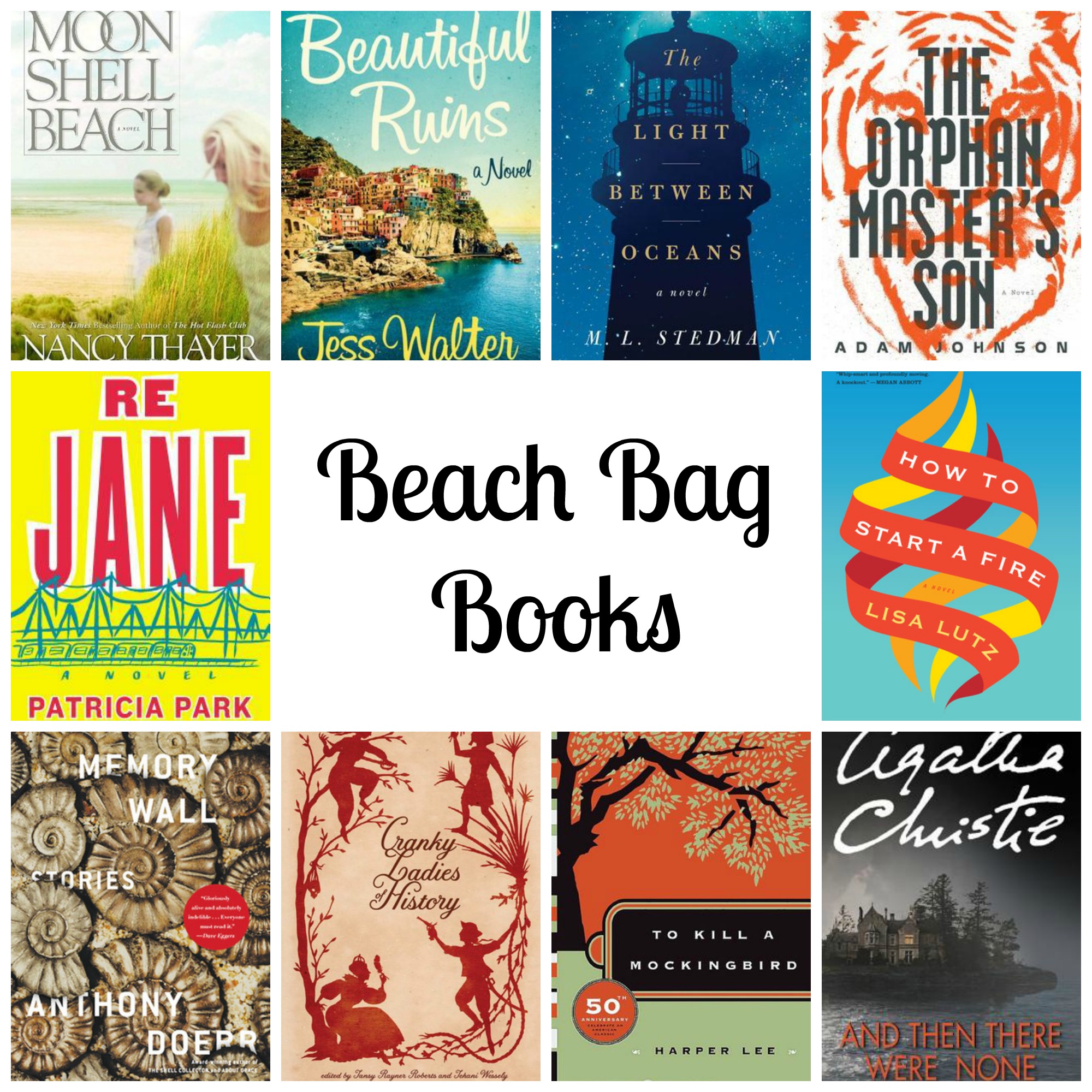 12 thoughts on â€œ Beach Bag Books-The 2015 Eclectic Edition â€